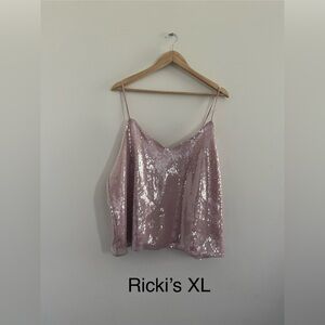 ❤️‍🔥 Ricki’s Pink Sequin Cami